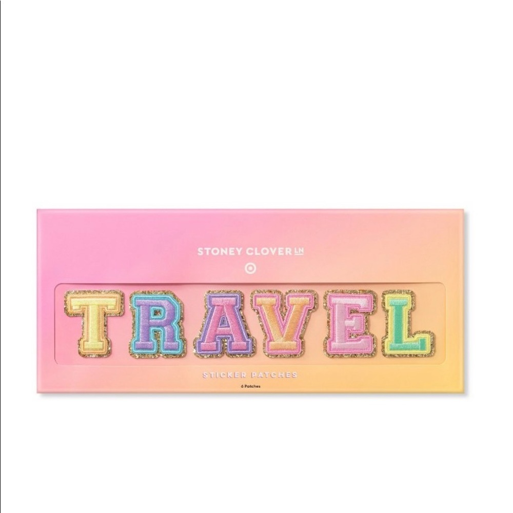 Brand New set Stoney Clover Lane x Target TRAVEL Patches